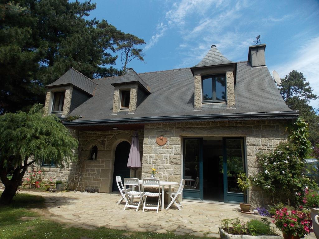Chambres d'Hôtes Les Mimosas Sables-dʼOr-les-Pins Exterior foto